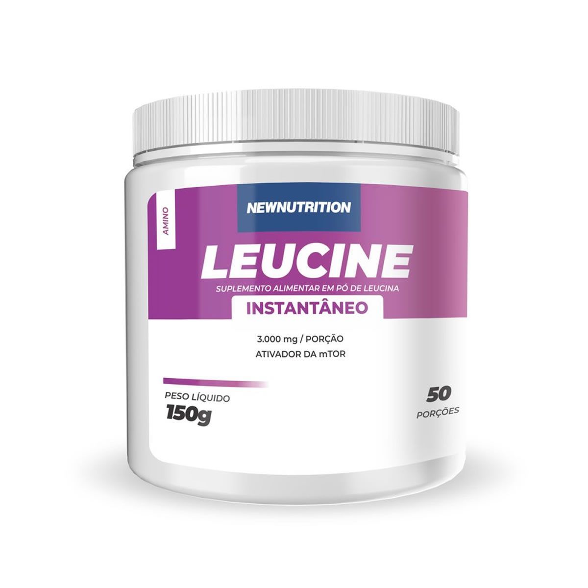 Leucine Instant�nea - 150g Sem Sabor - NewNutrition*** Data Venc. 30/08/2022
