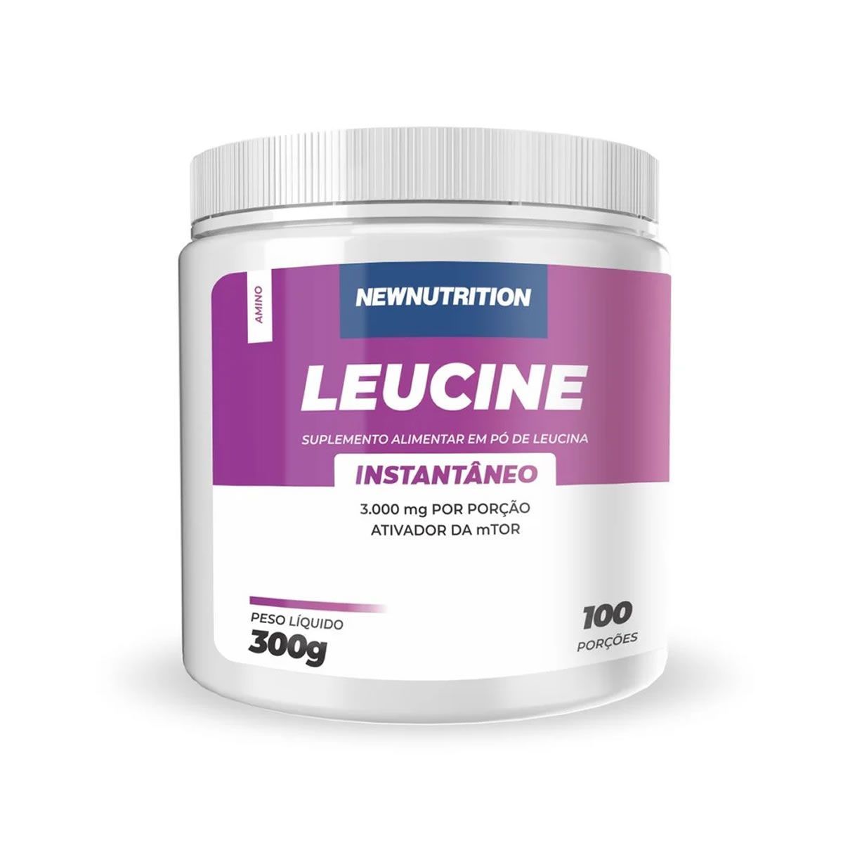 Leucine Instant�nea - 300g Sem Sabor - NewNutrition