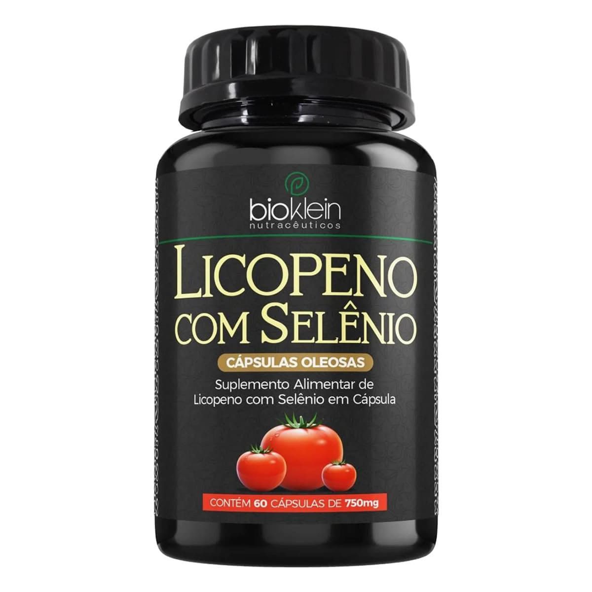 Licopeno e Sel�nio - 60 C�psulas - Bioklein