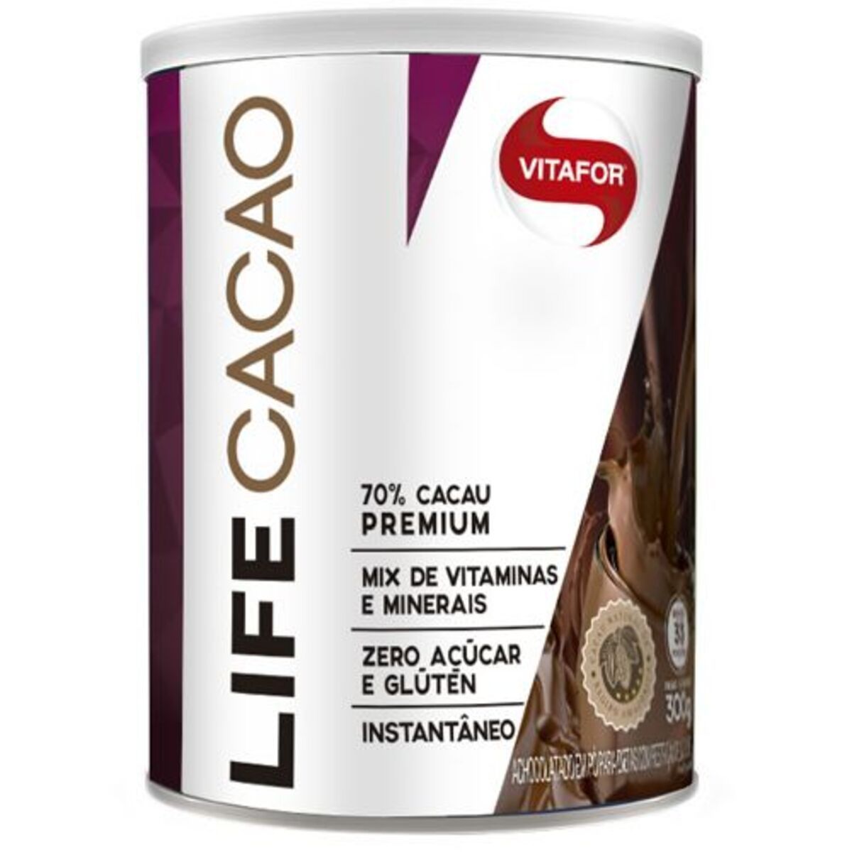 Life Cacao - 300g - Vitafor