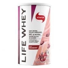 Life Whey Protein Isolado e Hidrolisado - 450g Cranberry - Vitafor*** Data Venc. 30/04/2021