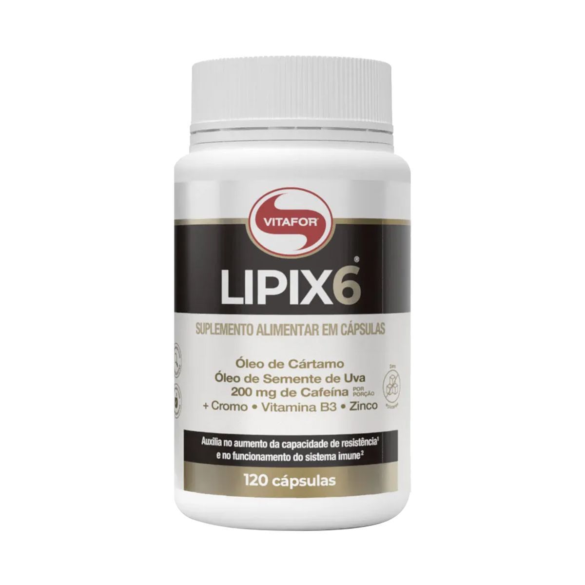 Lipix 6 - 120 C�psulas - Vitafor