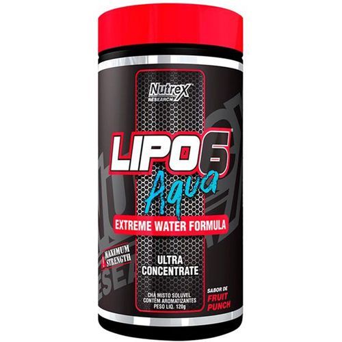 Lipo 6 Aqua - 120g Fruit Punch - Nutrex
