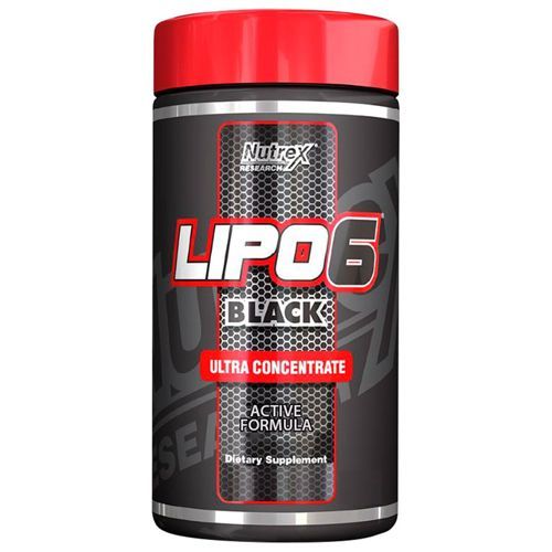 Lipo 6 Black Powder  Brazil - Blue Rasp 120g - Nutrex