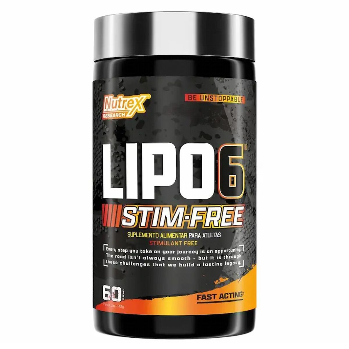 Lipo 6 Stim-Free - 60 C�psulas - Nutrex