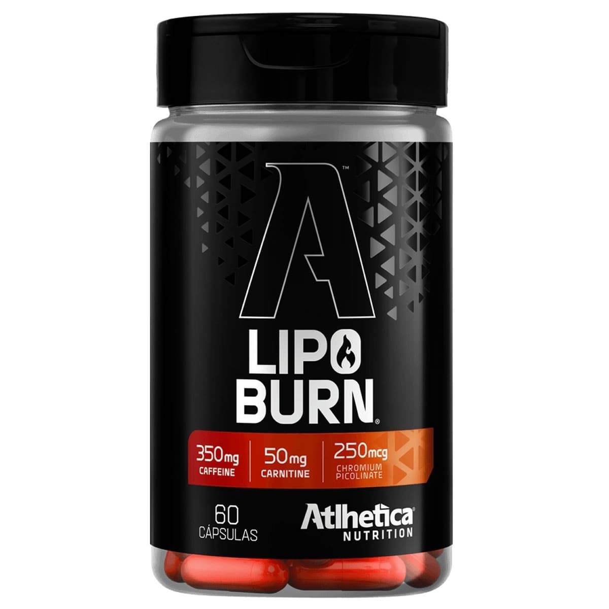 Lipo Burn HD Thermogenic - 60 C�psulas - Atlhetica Nutrition