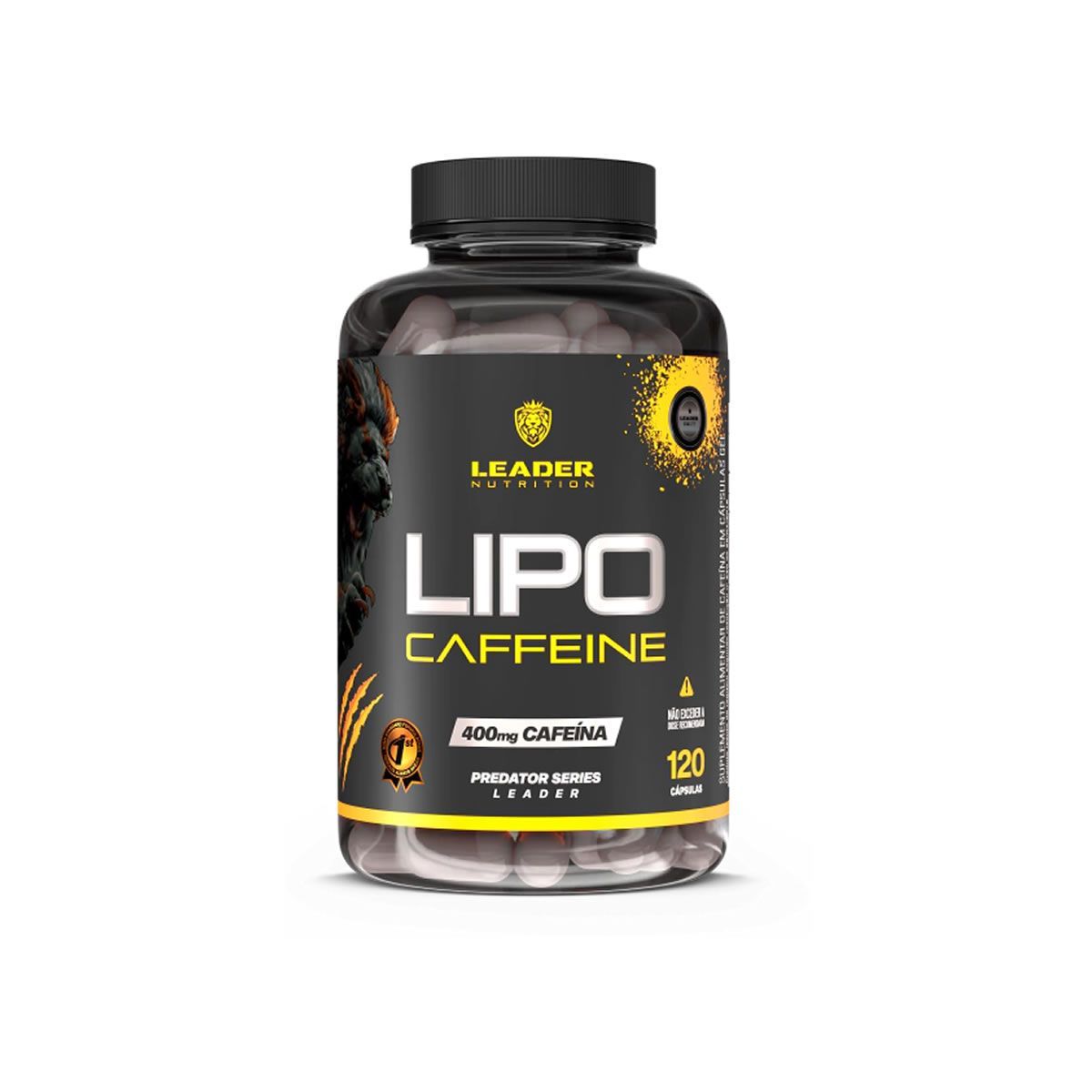 Lipo Caffeine  - 120 C�psulas - Leader Nutrition