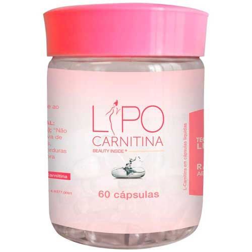 Lipo Carnitina - 60 C�psulas - Beauty Inside - Probi�tica