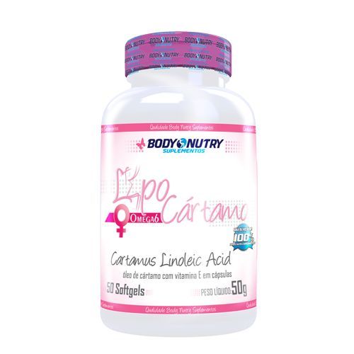 Lipo Cartamo - 50 C�psulas Softgel - Body Nutry