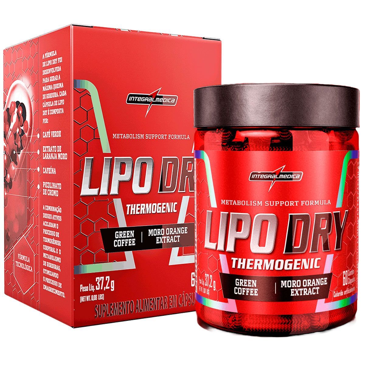 Lipo Dry - 60 C�psulas - IntegralM�dica*** Data Venc. 30/09/2025