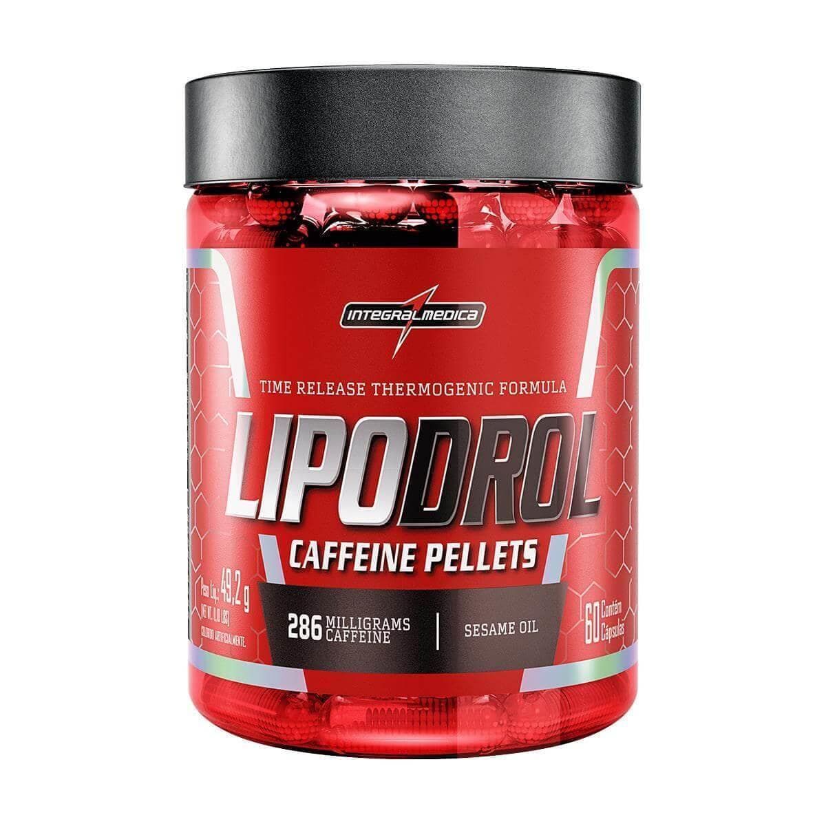 Lipodrol - 60 C�psulas - IntegralM�dica*** FRASCO DANIFICADO *** Data Venc. 30/06/2021
