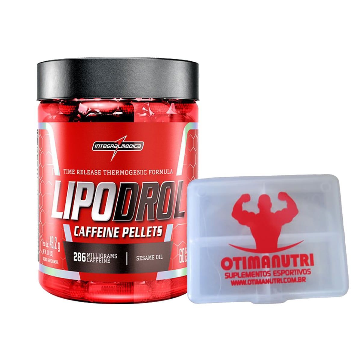 LipoDrol - 60 c�psulas + Porta C�psula - Integralm�dica
