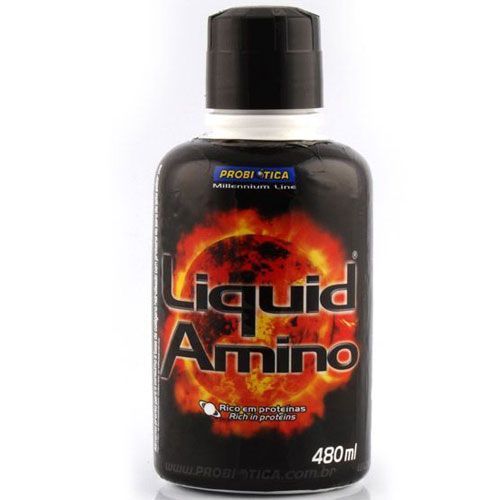 Liquid Amino - 480ml Sabor Cereja - Probi�tica