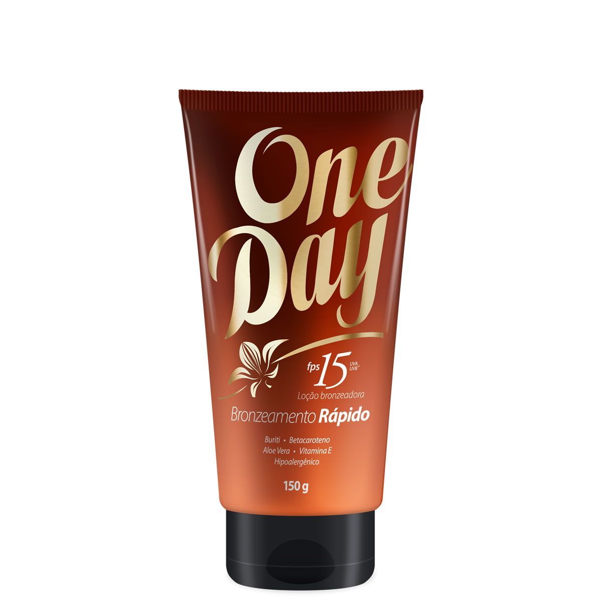 Lo��o Bronzeadora Bronzeamento R�pido - 150g FPS 15 - One Day