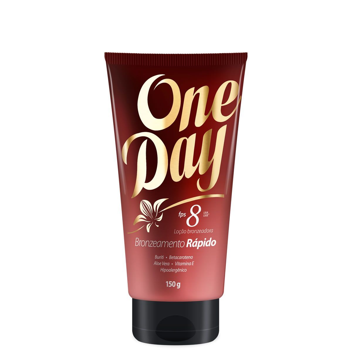 Lo��o Bronzeadora Bronzeamento R�pido - 150g FPS 8 - One Day