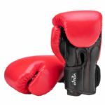Luva de Boxe Training - 14oz Vermelha e Preta - Vollo Sports