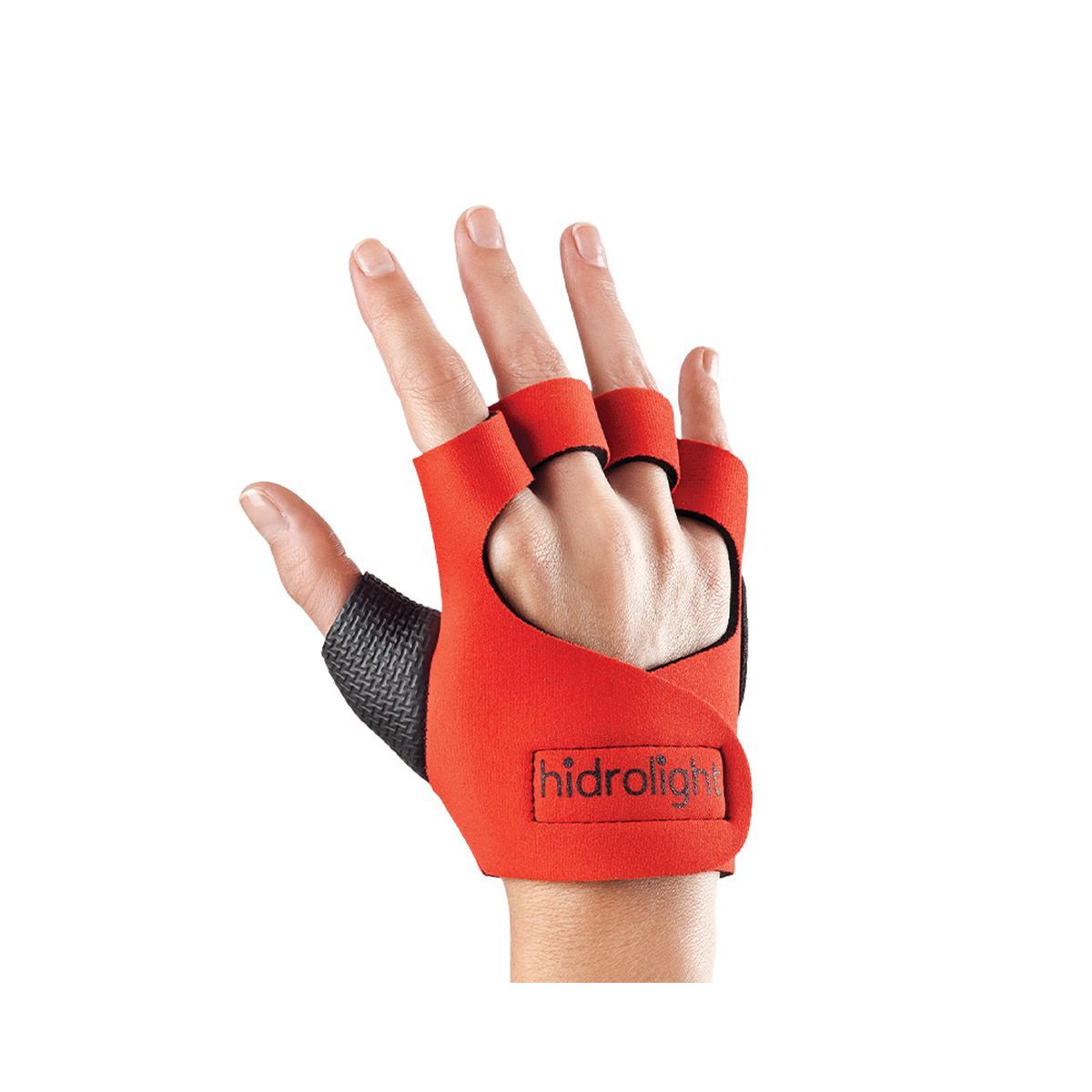 Luva de Neoprene - Tamanho M Vermelho - Hidrolight
