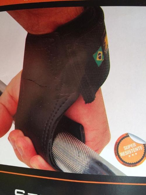 Straps 5 - Tamanho M - Preta - Tok Esportivo