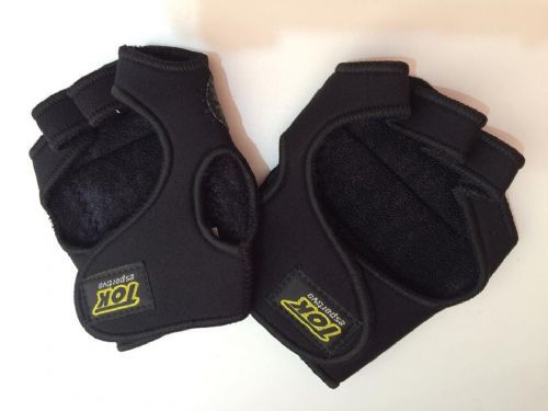 Luva de Neoprene para Muscula��o - Tamanho G - Preta - Tok Esportivo