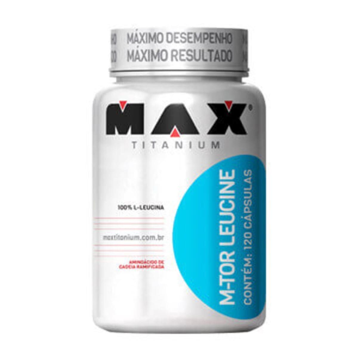 M-Tour Leucine - 120 C�psulas - Max Titanium