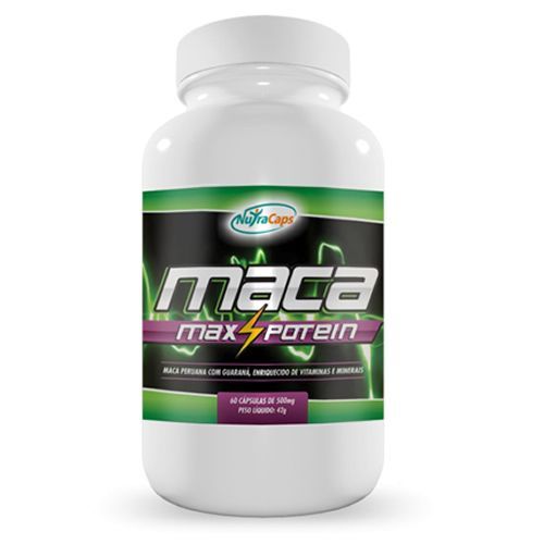 Maca Max Potein - 60 C�psulas - NutraCaps