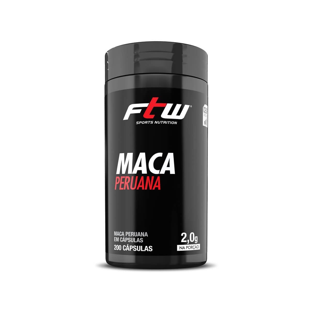 Maca Peruana - 200 C�psulas - FTW