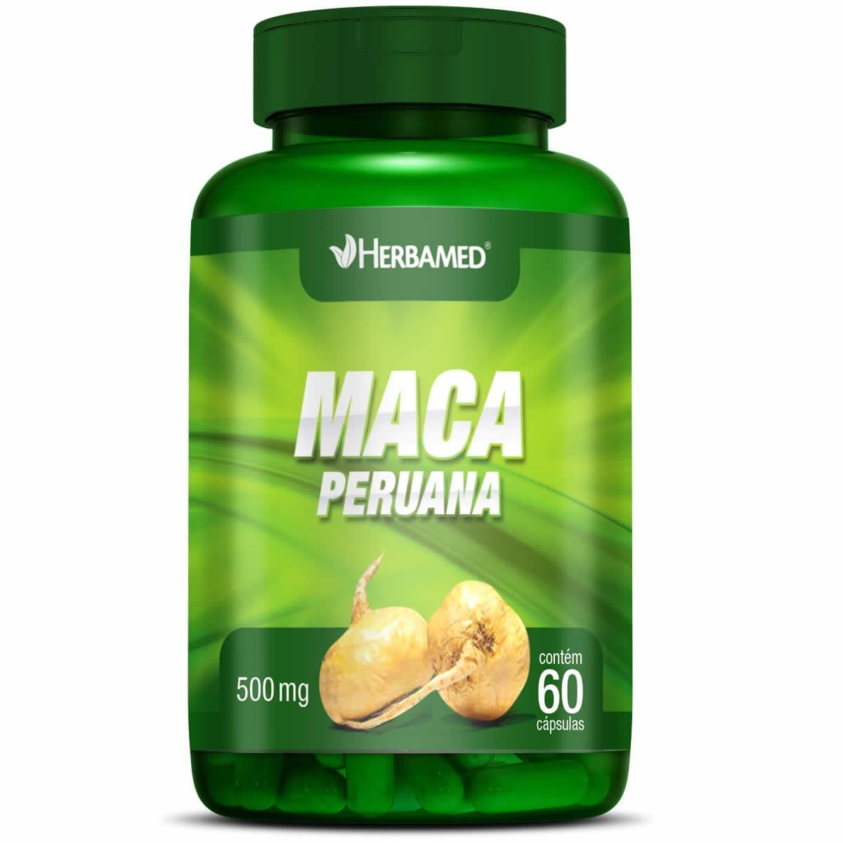 Maca Peruana -  60 C�psulas - Herbamed