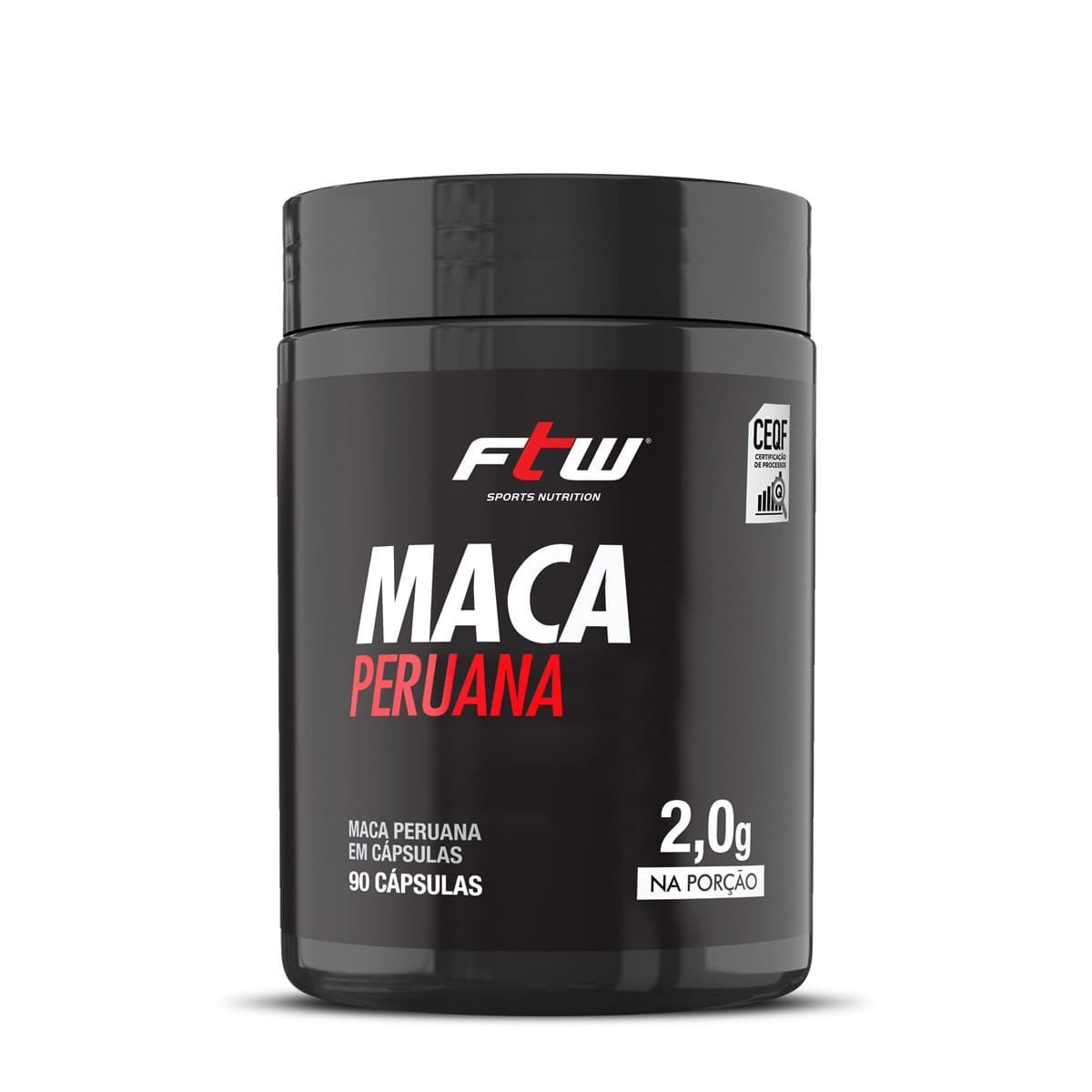 Maca Peruana - 90 C�psulas - FTW