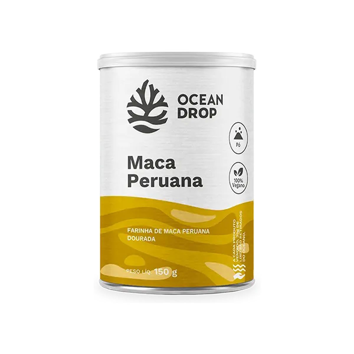 Maca Peruana em P� - 150g Neutro - Ocean Drop