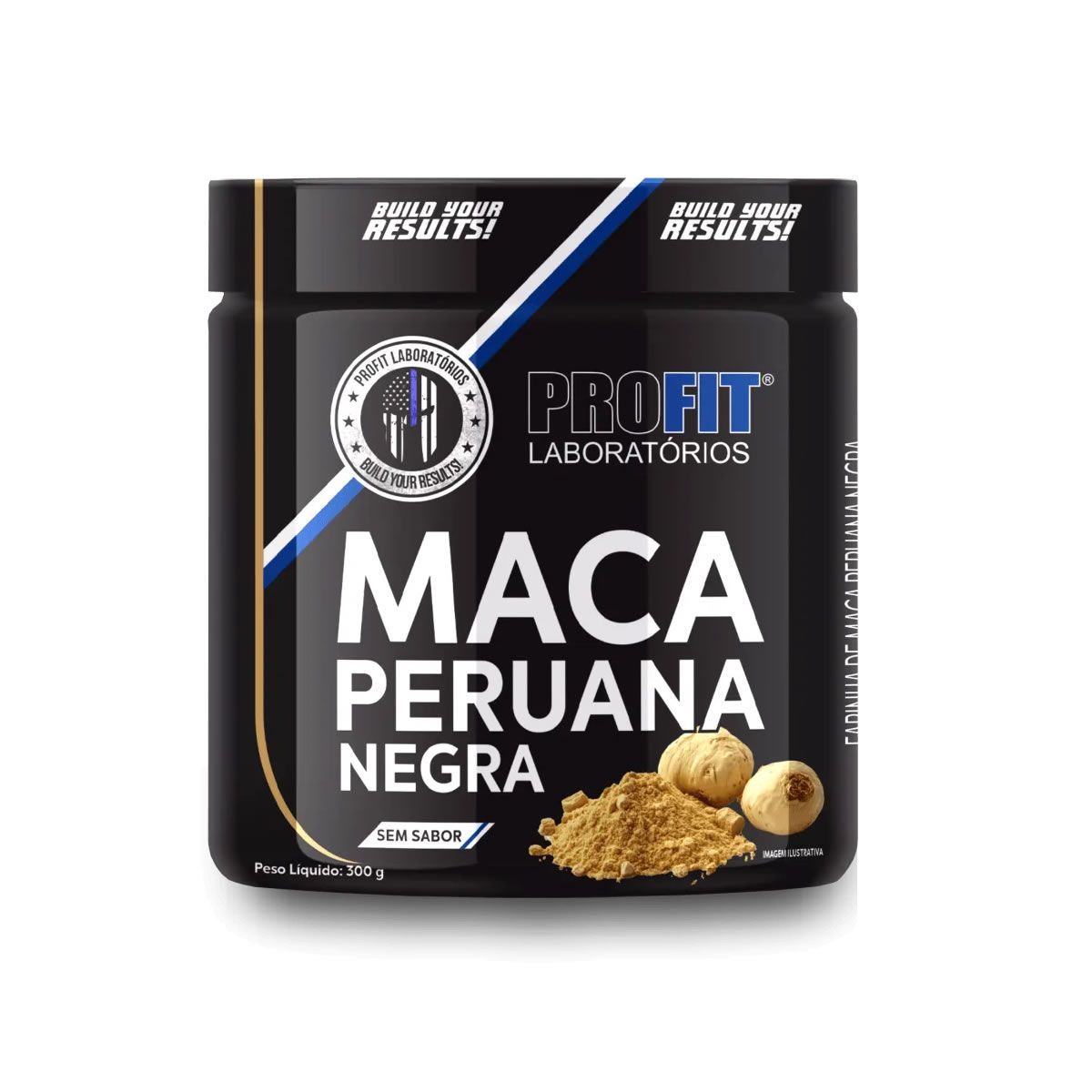 Maca Peruana Negra - 300g Sem Sabor - ProFit