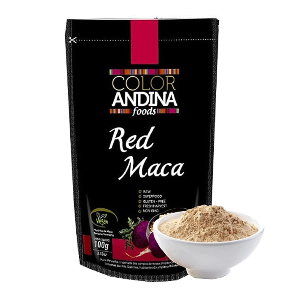 Maca Peruana Red - 100g - Color Andina