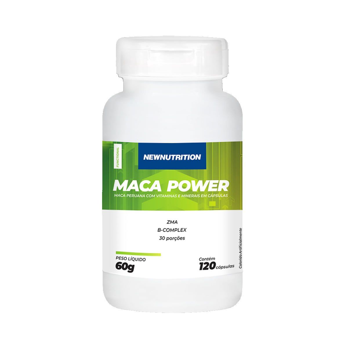 Maca Power - 120 C�psulas - NewNutrition