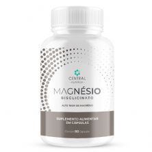 Magn�sio Bisglicinato - 90 C�psulas - Central Nutrition