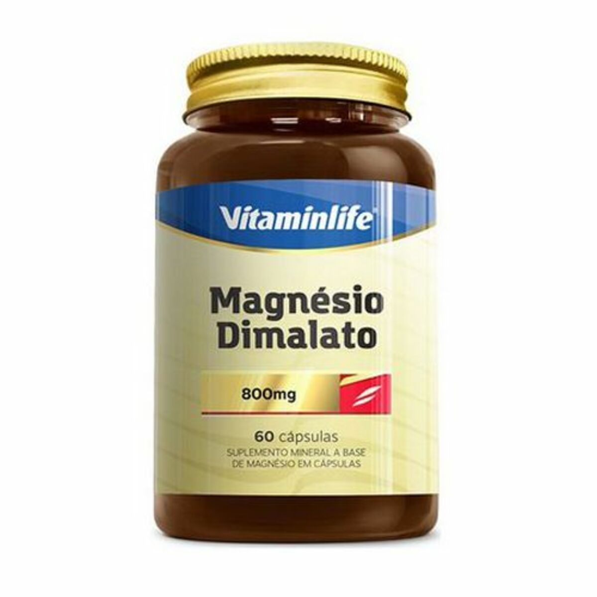 Magn�sio Dimalato - 60 C�psulas - Vitaminlife
