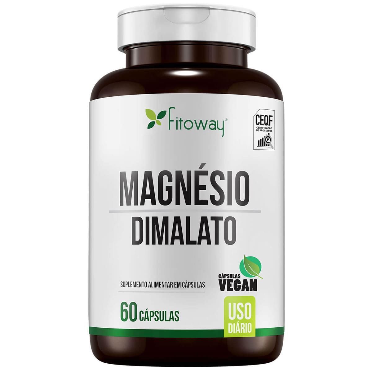 Magnesio Dimalato Clean - 60 C�psulas - FTW