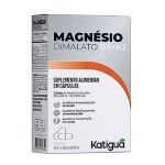 Magnesio Dimalato D3 + K2 - 60 C�psulas - Katigu�