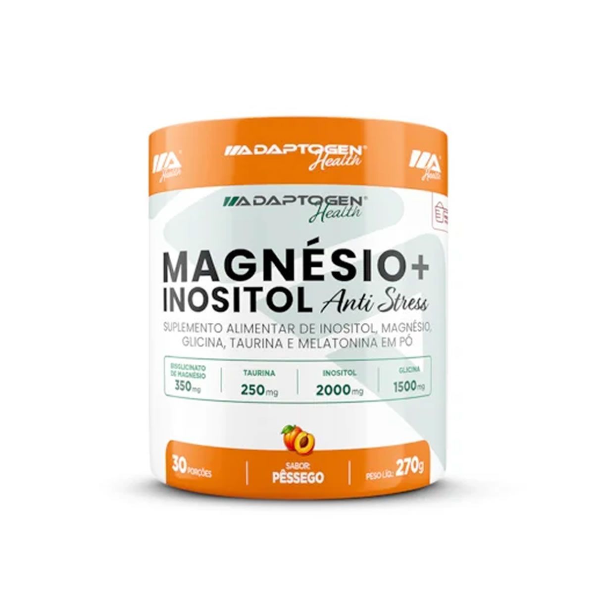 Magnesio + Inositol - 270g P�ssego - Adaprogen