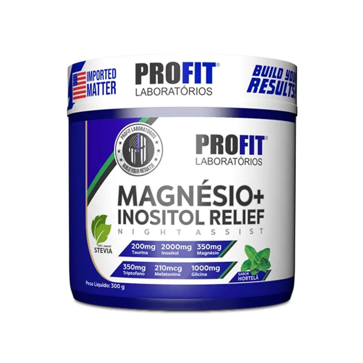 Magn�sio + Inositol Relief - 300g Hortel� - PROFIT