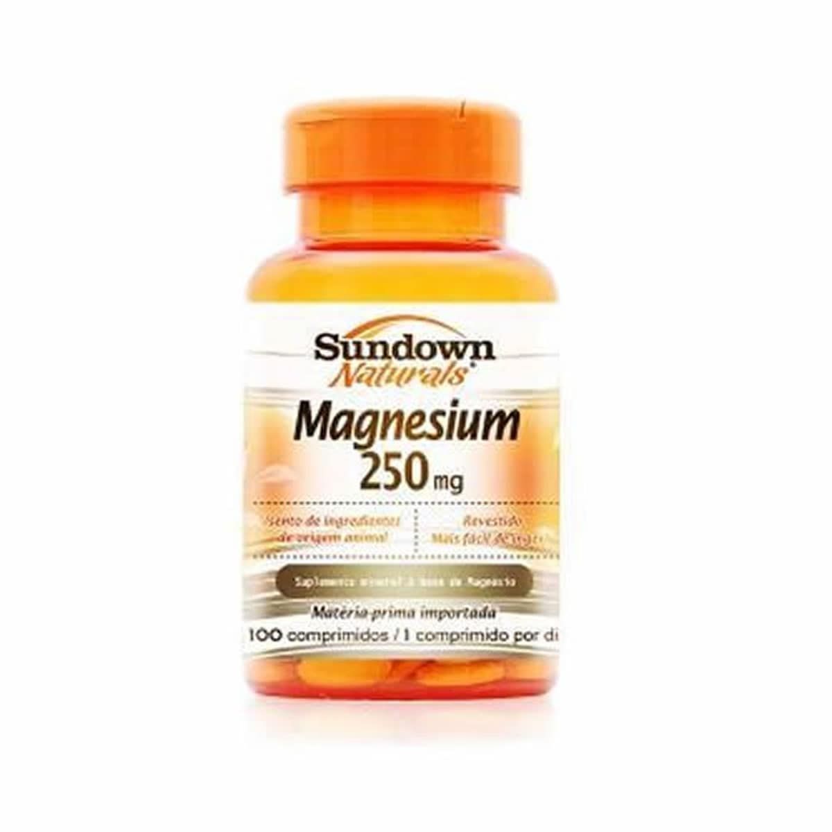 Magnesium Oxide 250 Mg - 100 Comprimidos - Sundown