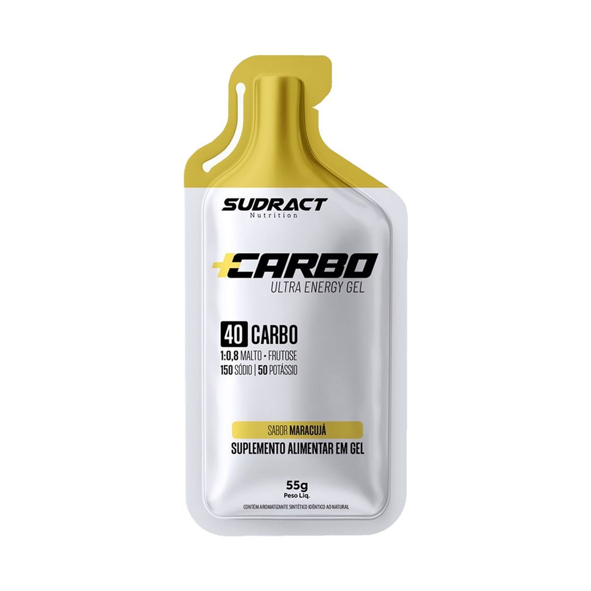 Mais Carbo Gel - 1 Sach� 55g Maracuj� - Sudract