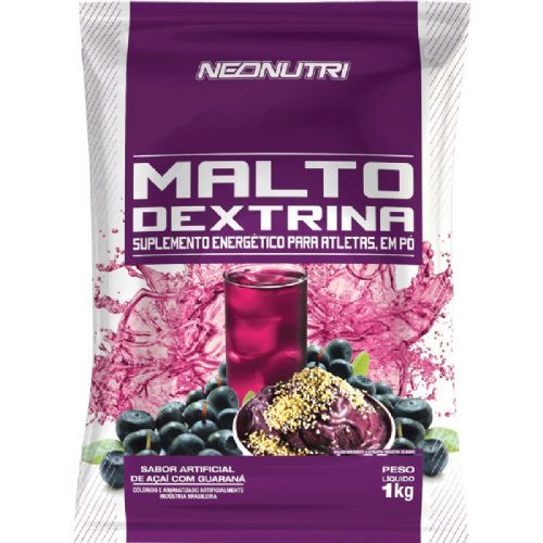 Malto - 1000g A�a� com Guaran� - NeoNutri