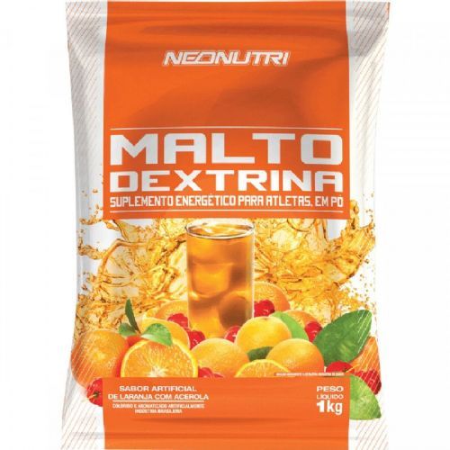 Malto - 1000g Laranja com Acerola - NeoNutri
