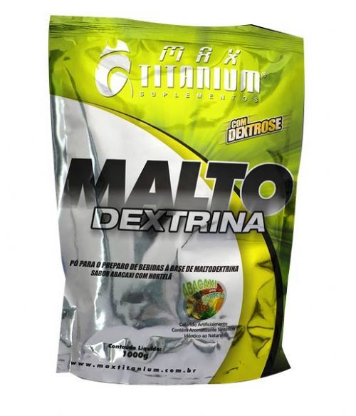 Malto com Dextrose - 1000g Abac/hort - Max Titanium