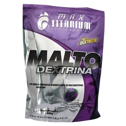 Malto com Dextrose - 1000g Uva - Max Titanium