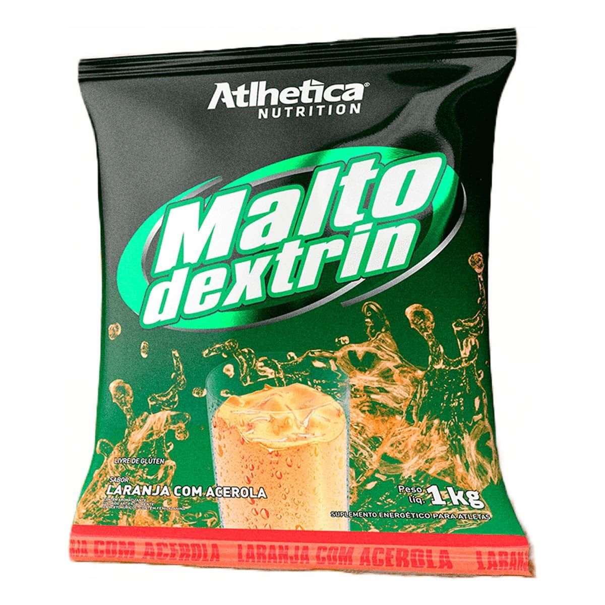 Maltodextrin - 1000g Laranja com Acerola - Atlhetica Nutrition