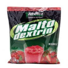 Maltodextrin - 1000g Morango - Atlhetica Nutrition