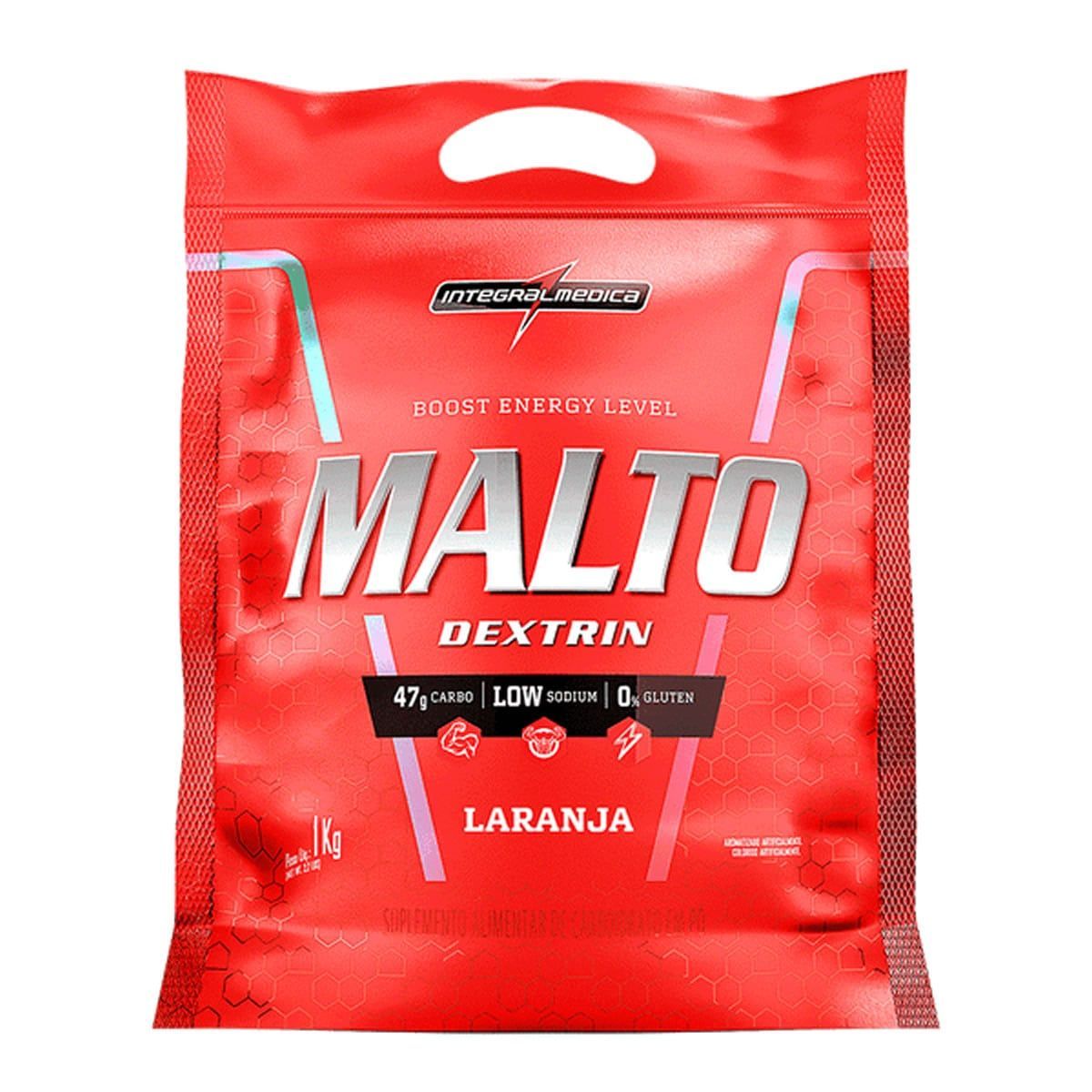 Maltodextrin - 1000g Refil Laranja - IntegralM�dica