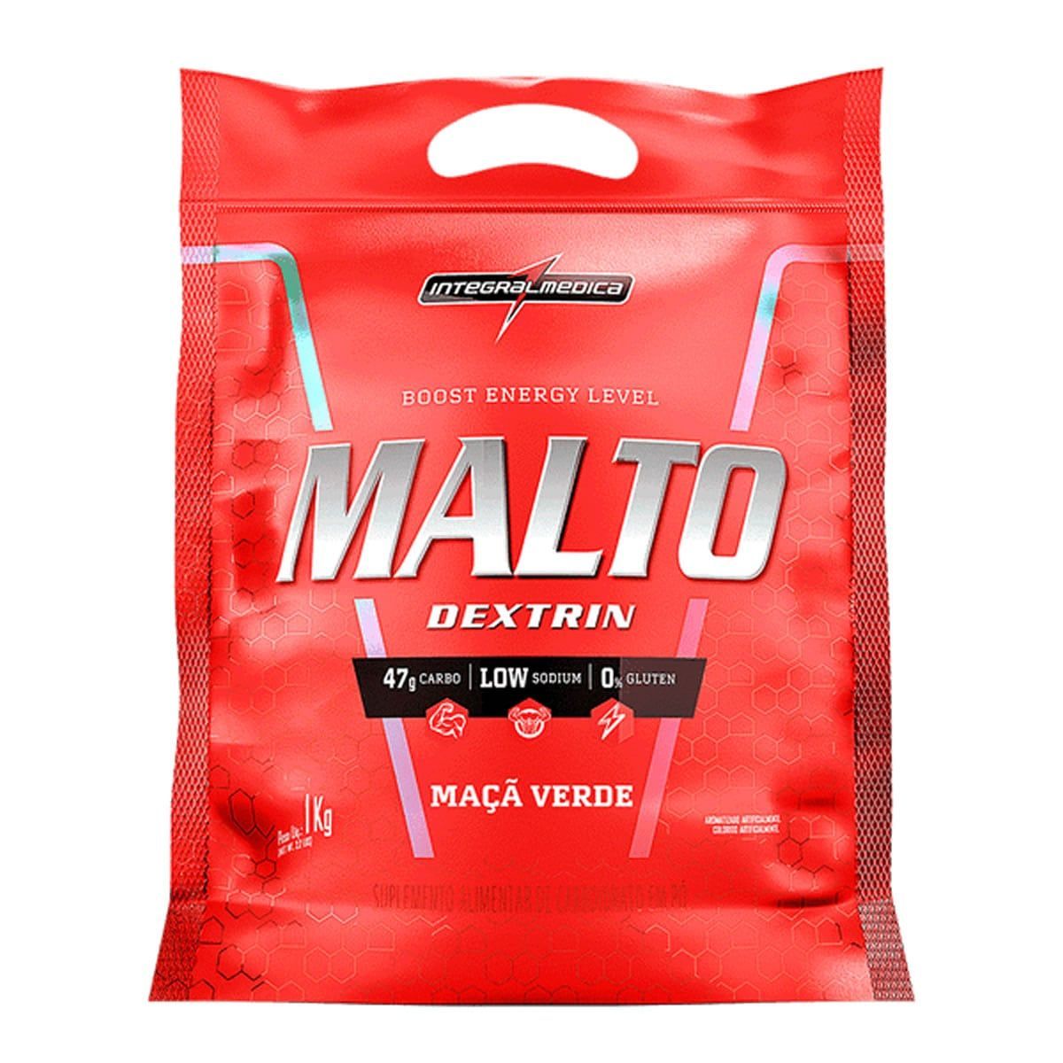 Maltodextrin - 1000g Refil Ma�� Verde - IntegralM�dica*** Data Venc. 30/09/2022