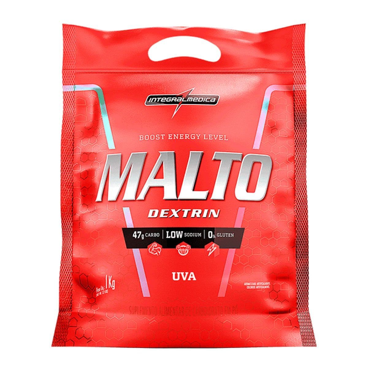 Maltodextrin - 1000g Refil Uva - IntegralM�dica