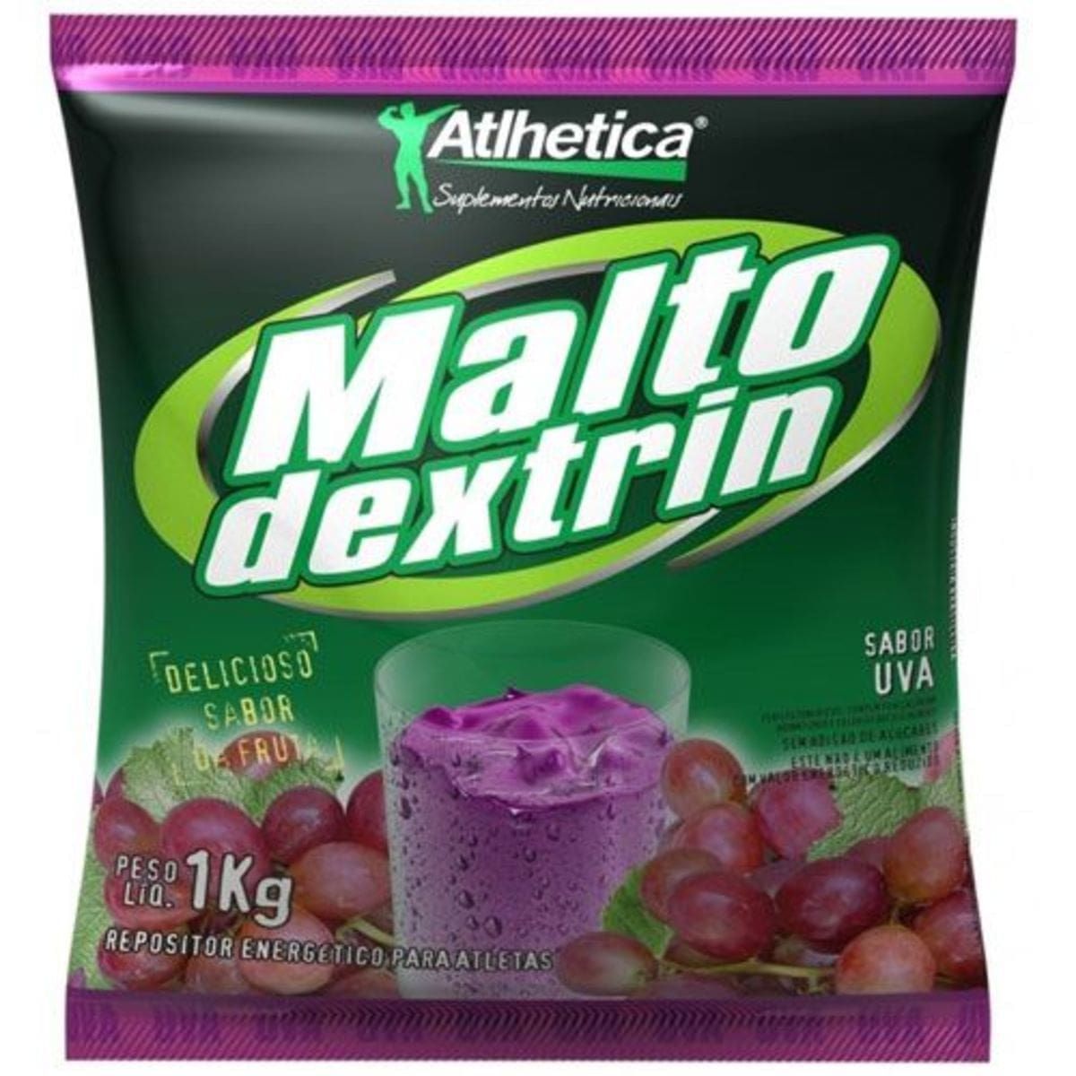 Maltodextrin - 1000g Uva - Atlhetica Nutrition